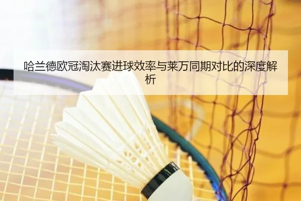哈兰德欧冠淘汰赛进球效率与莱万同期对比的深度解析
